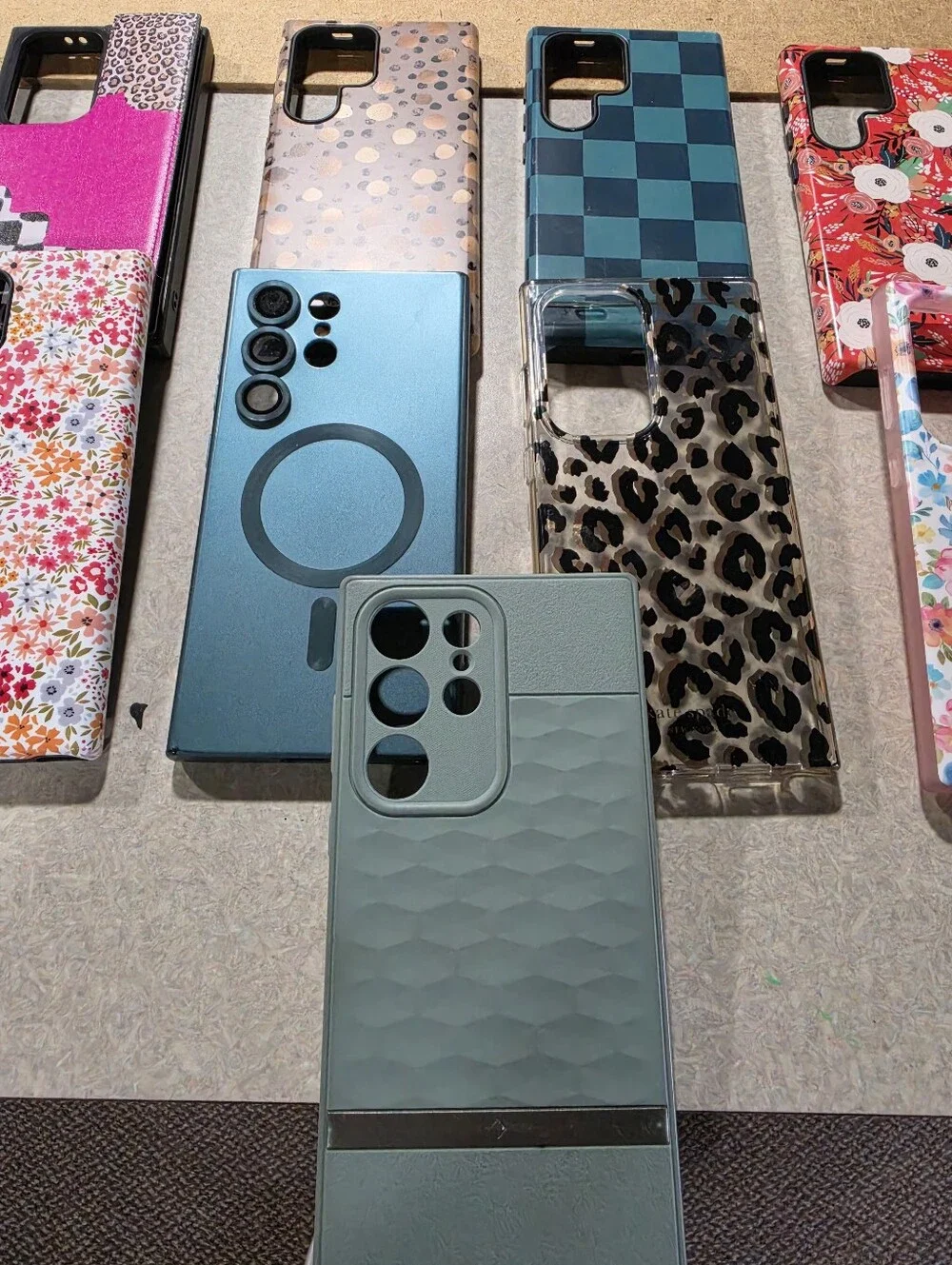 Lot Of 13 SAMSUNG S24 ULTRA cases And 1 Magnetic Wallet